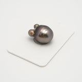 1pcs Brown 14mm - SBQ AA Quality Tahitian Pearl Single LP1912