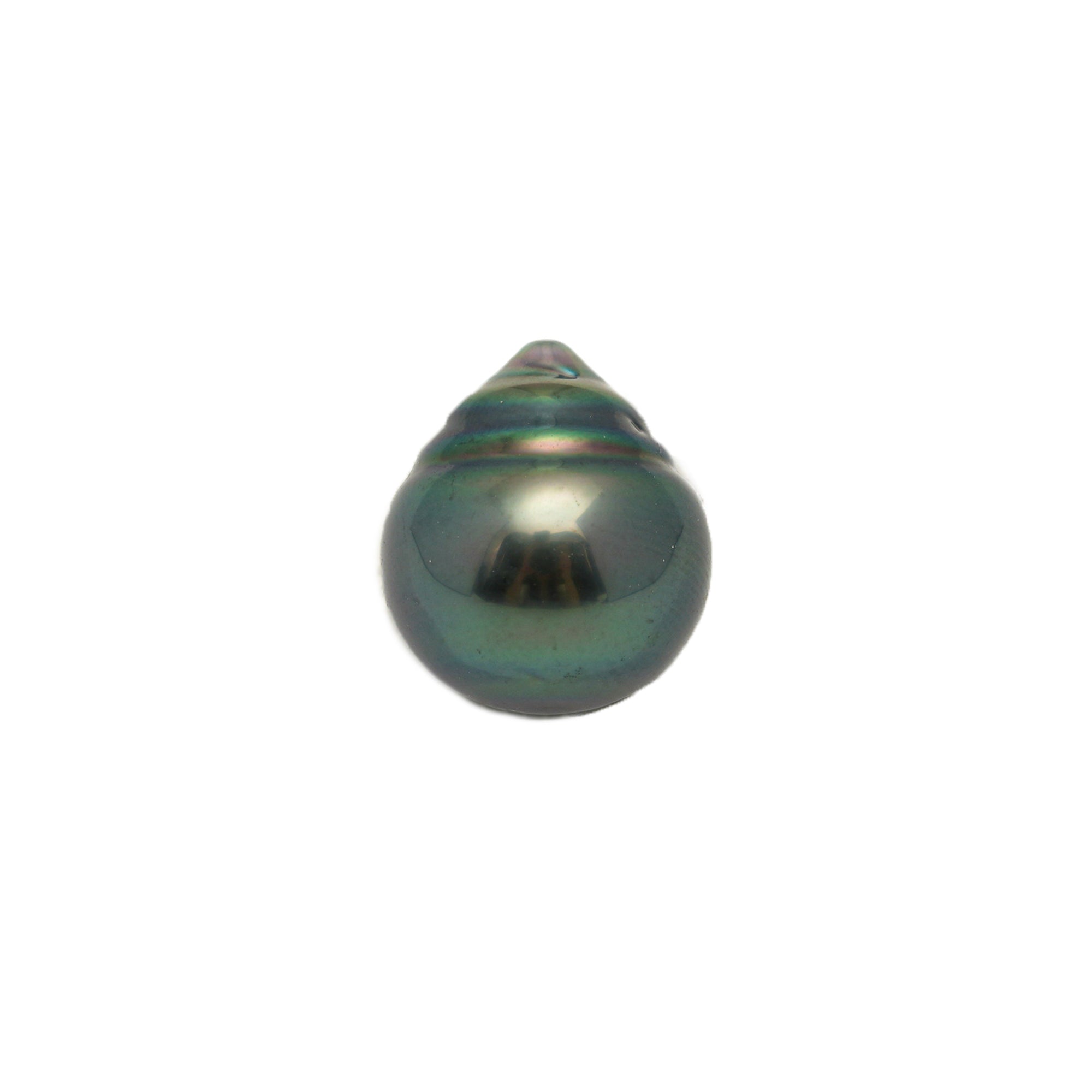 1pcs "High Luster" Blue Green 11.5mm - CL/SB AAA Quality Tahitian Pearl Single LP2389 TH5