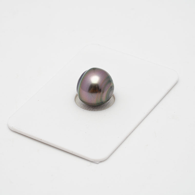 1pcs "High Luster" Cherry 11.6mm - CL AAA Quality Tahitian Pearl Single LP1677 OR7