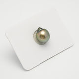 1pcs Golden Green 10.4mm - SB AAA Quality Tahitian Pearl Single LP2023 OR7