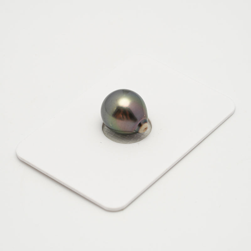 1pcs Green Cherry 11.2mm - SB AAA/AA Quality Tahitian Pearl Single LP2073 A88