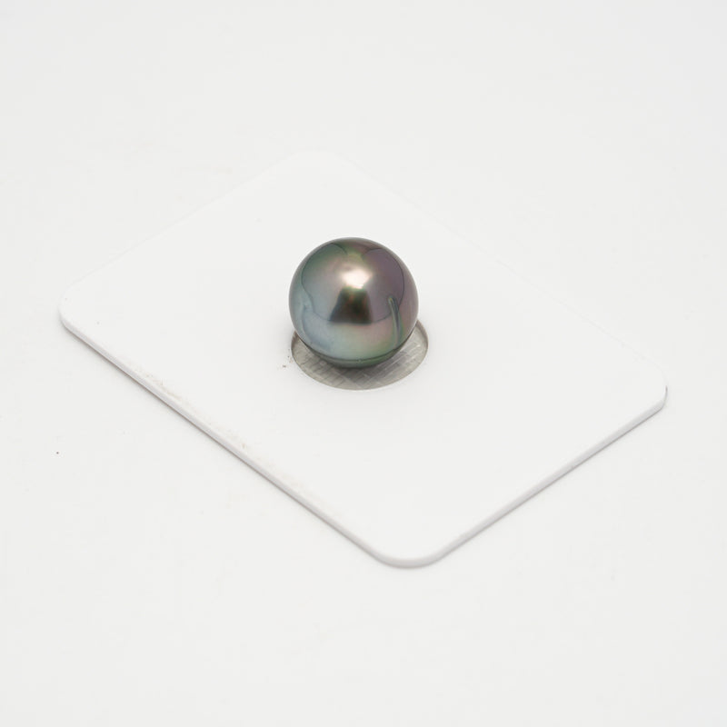 1pcs Green Cherry 11.1mm - BT AA Quality Tahitian Pearl Single LP2143 OR10