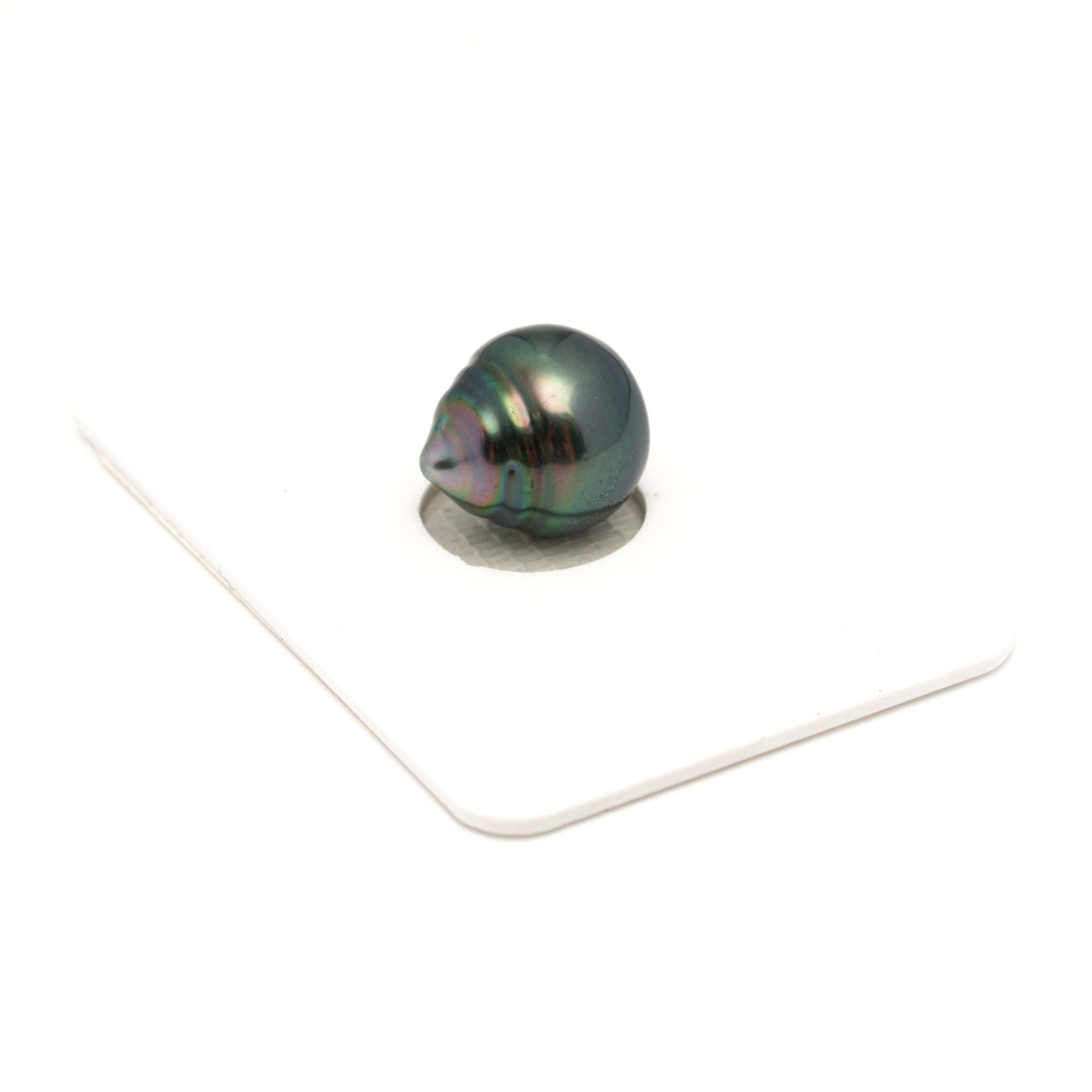 1pcs "High Luster" Blue Green 11.5mm - CL/SB AAA Quality Tahitian Pearl Single LP2389 TH5