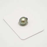 1pcs Golden Green 10.4mm - SB AAA Quality Tahitian Pearl Single LP2023 OR7