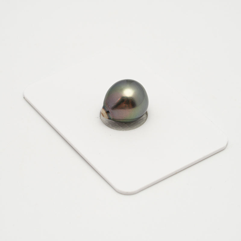 1pcs Green Cherry 11.2mm - SB AAA/AA Quality Tahitian Pearl Single LP2073 A88