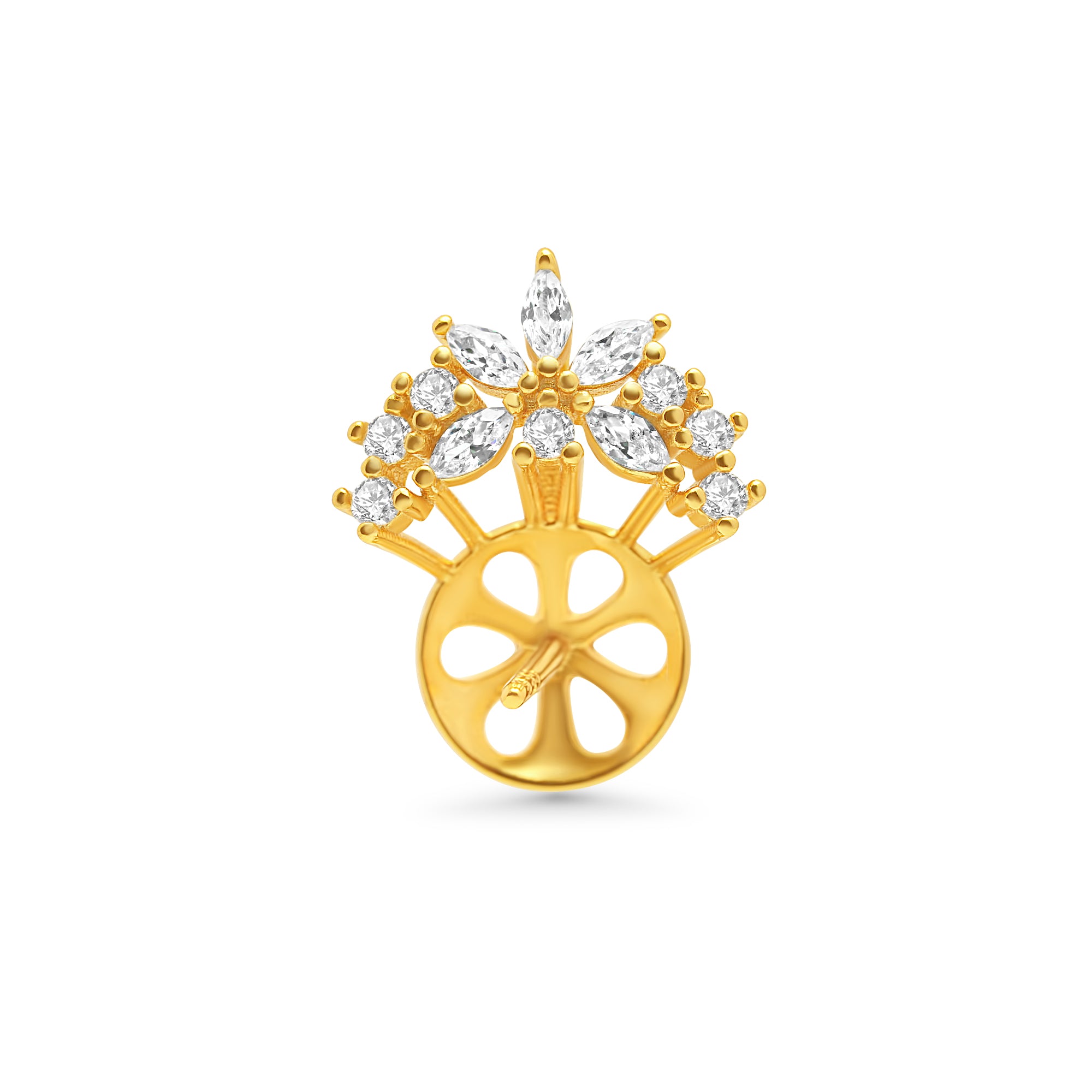 Pendant Clasp 925 Silver for Pearl SC460
