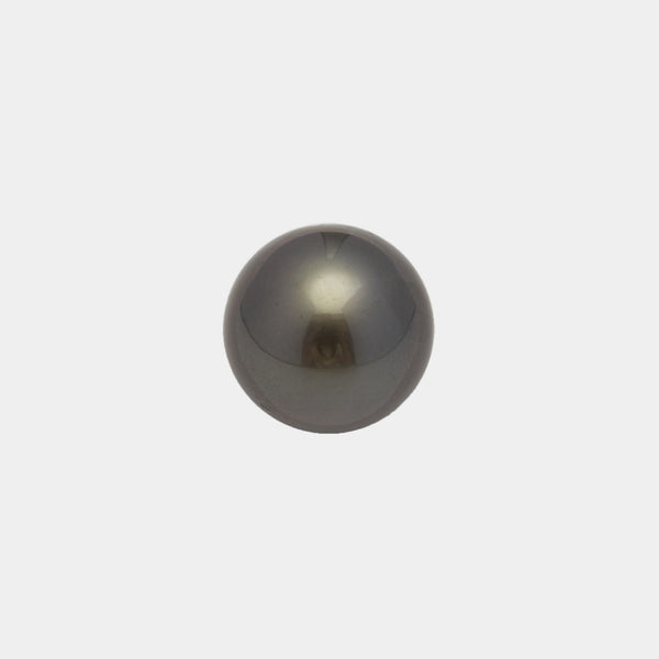 1pcs Dark Gray 15mm - RSR AA Quality Tahitian Pearl Single LP1884 TH1