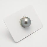 1pcs Light Green 12.7mm - SB AAA Quality Tahitian Pearl Single LP2147 OR10