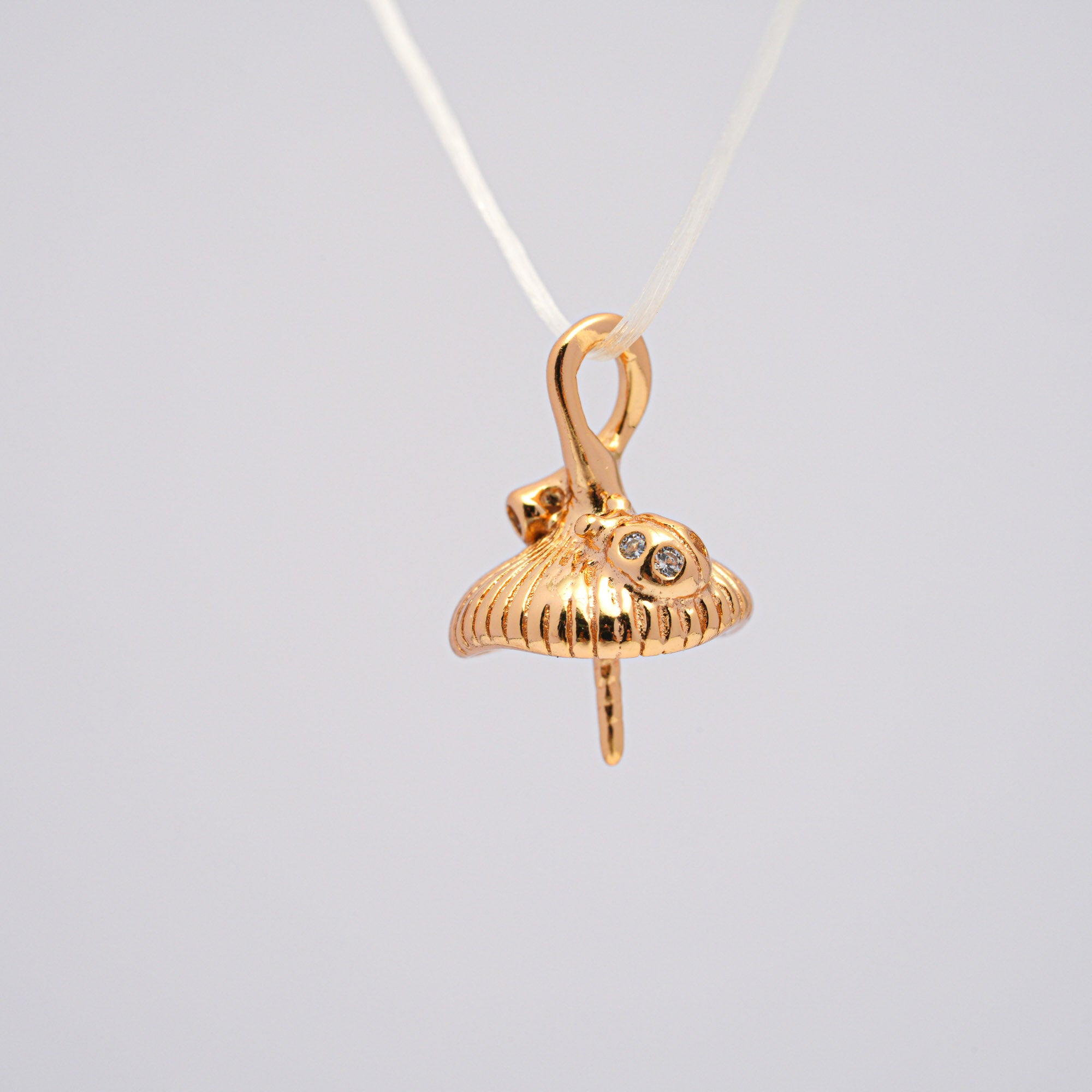 Pendant Clasp 925 Silver for Pearl SC452G/SC452
