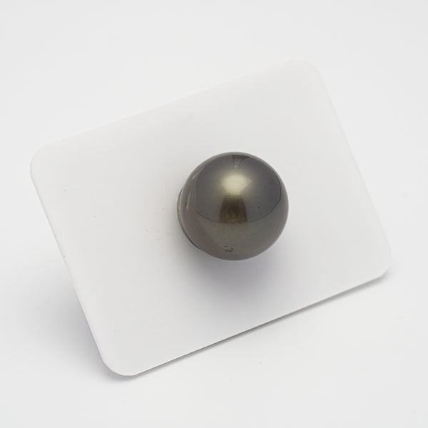 1pcs Dark Gray 15mm - RSR AA Quality Tahitian Pearl Single LP1884 TH1