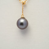 925 Silver Gold Y Chain with Pearl SHM16TH2