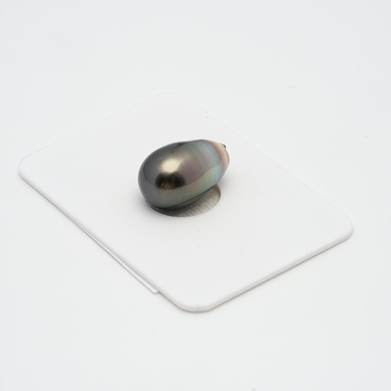 1pcs "High Luster" Green Mix 10.3mm - SB AAA/AA Quality Tahitian Pearl Single LP1848 TH2