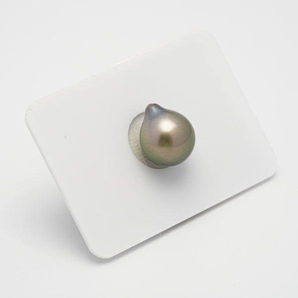 1pcs Green 11.1mm - SB AAA/TOP Quality Tahitian Pearl Single LP1869 THMIX2.6