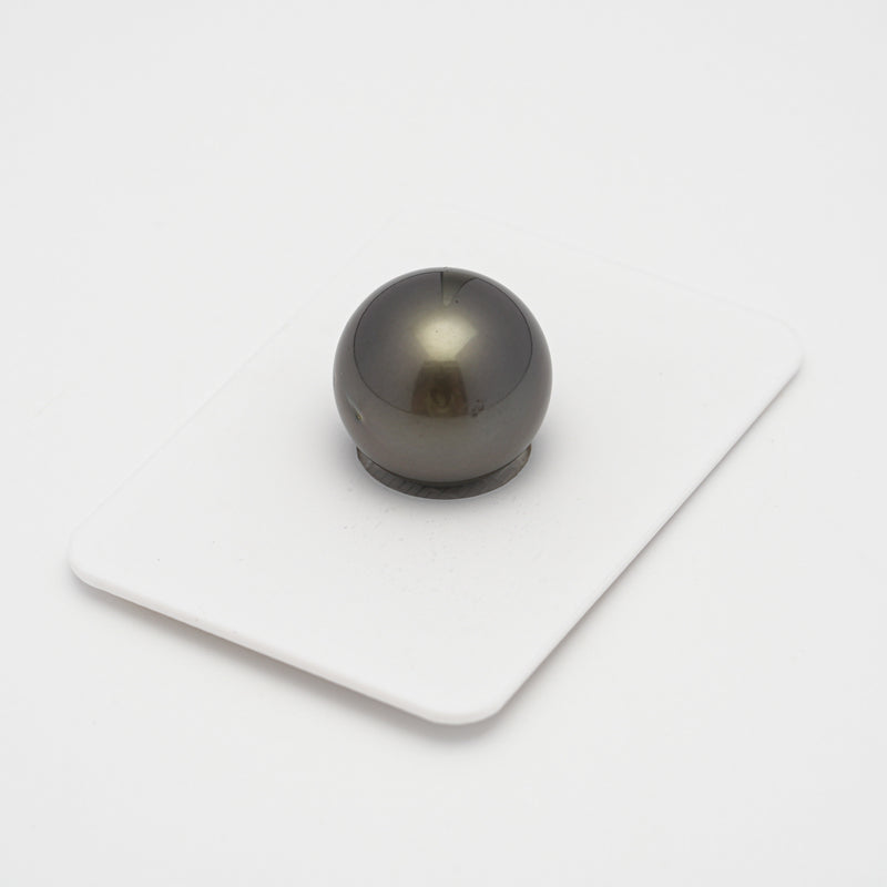 1pcs Dark Gray 15mm - RSR AA Quality Tahitian Pearl Single LP1884 TH1