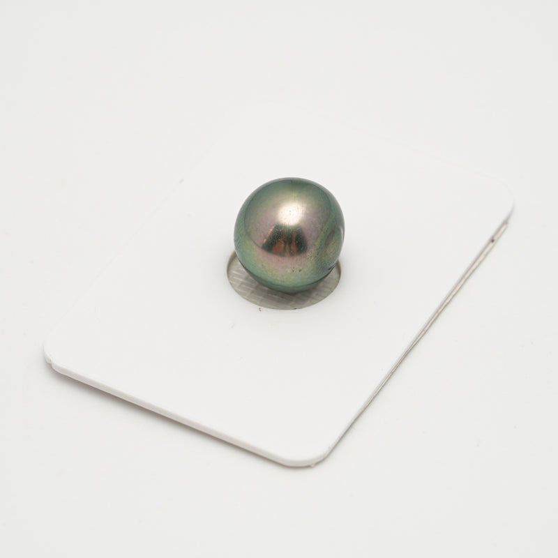 1pcs Green 12.3mm - SB AAA Quality Tahitian Pearl Single LP2074 THMIX2