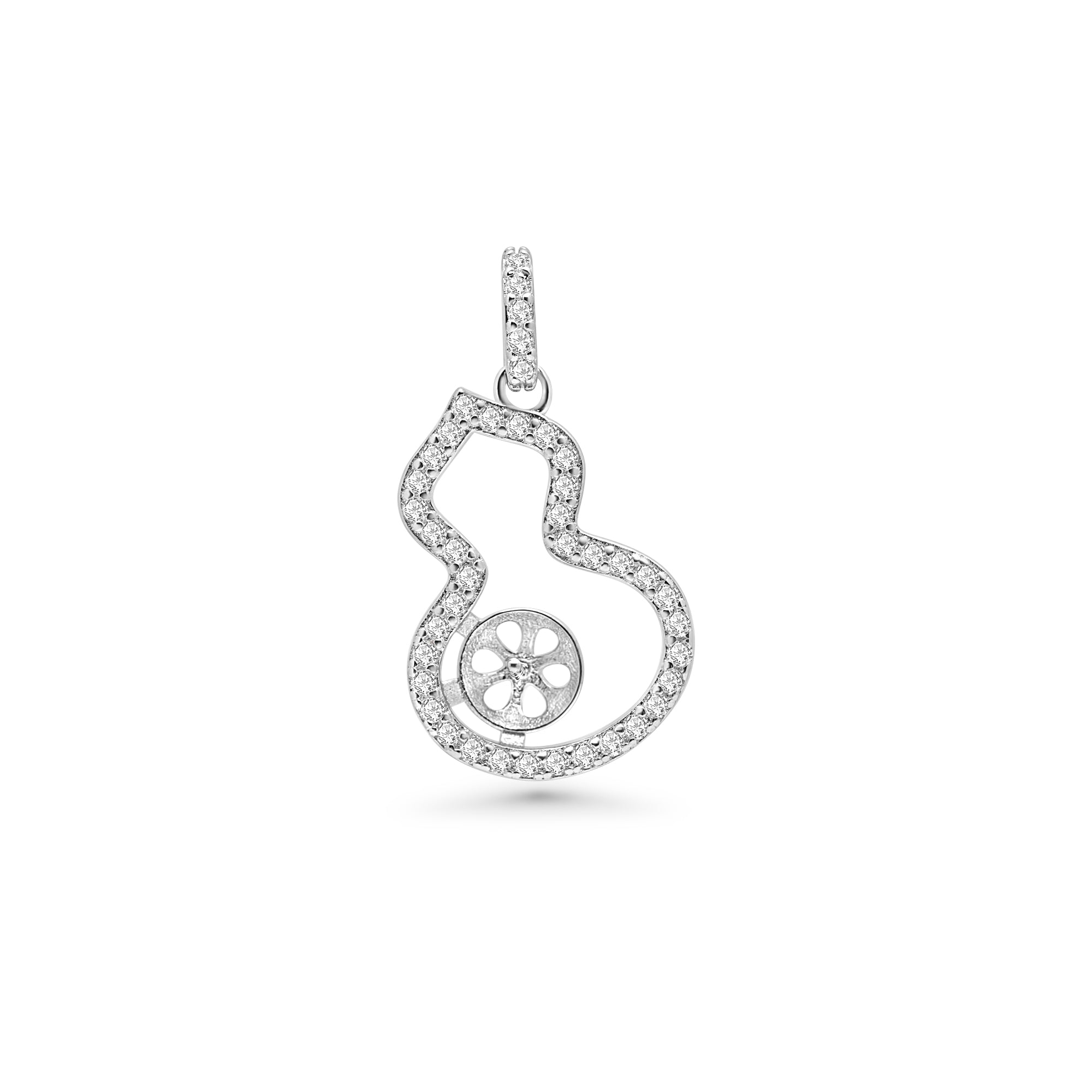 Pendant Clasp 925 Silver for Pearl SC461