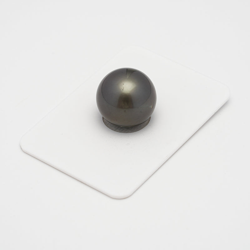 1pcs Dark Gray 15mm - RSR AA Quality Tahitian Pearl Single LP1884 TH1