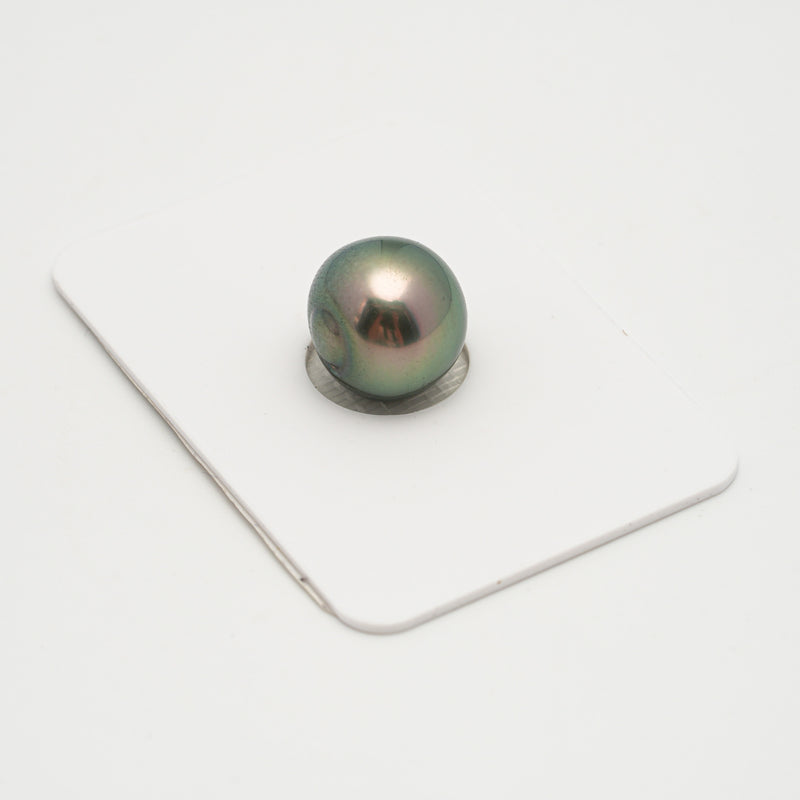 1pcs Green 12.3mm - SB AAA Quality Tahitian Pearl Single LP2074 THMIX2