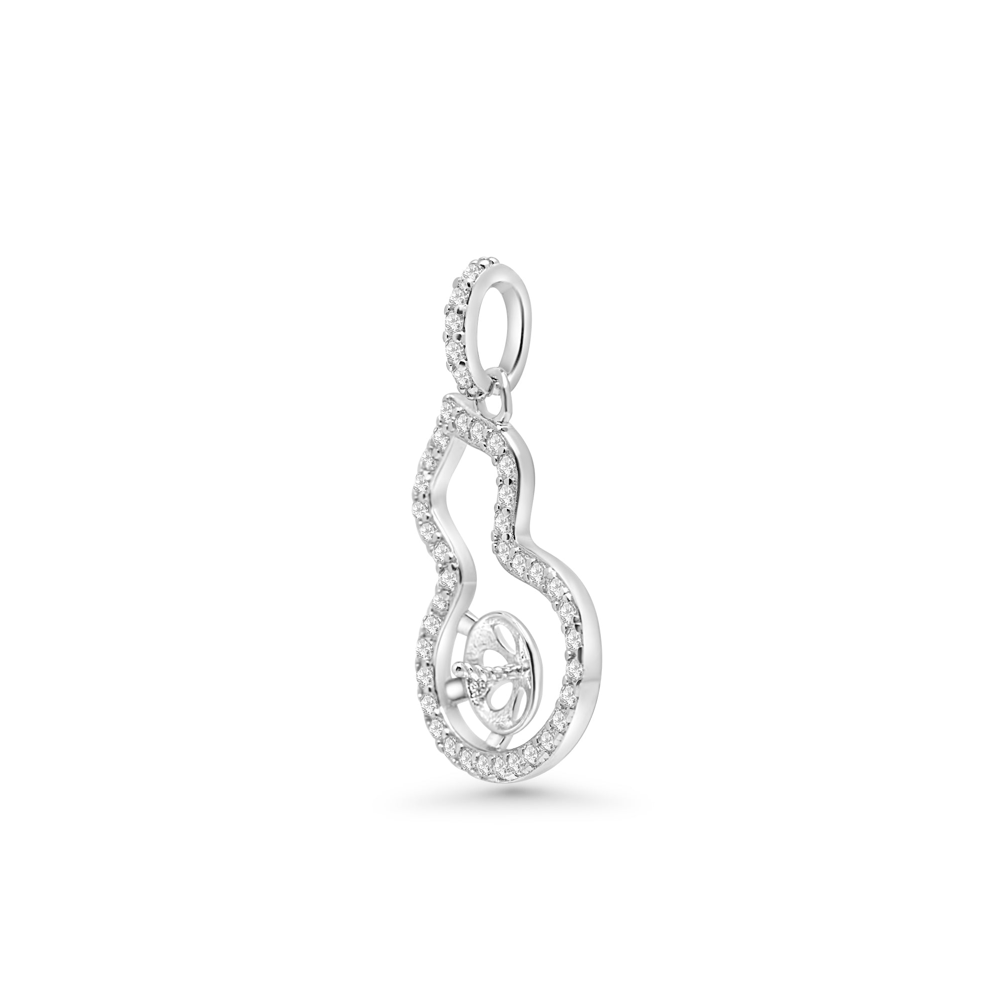 Pendant Clasp 925 Silver for Pearl SC461