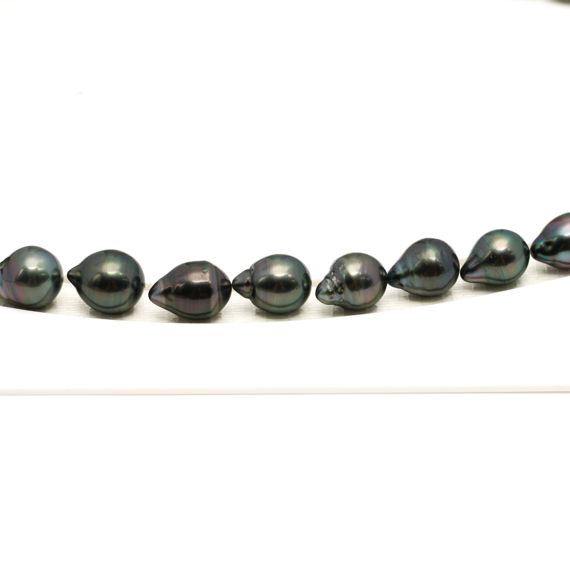 35pcs Tahitian Pearl Necklace NL1771 LP1