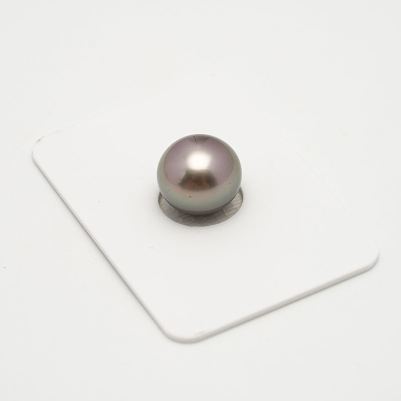 1pcs "High Luster" Cherry 12mm - NR/BT AAA/AA Quality Tahitian Pearl Single LP2090 A101