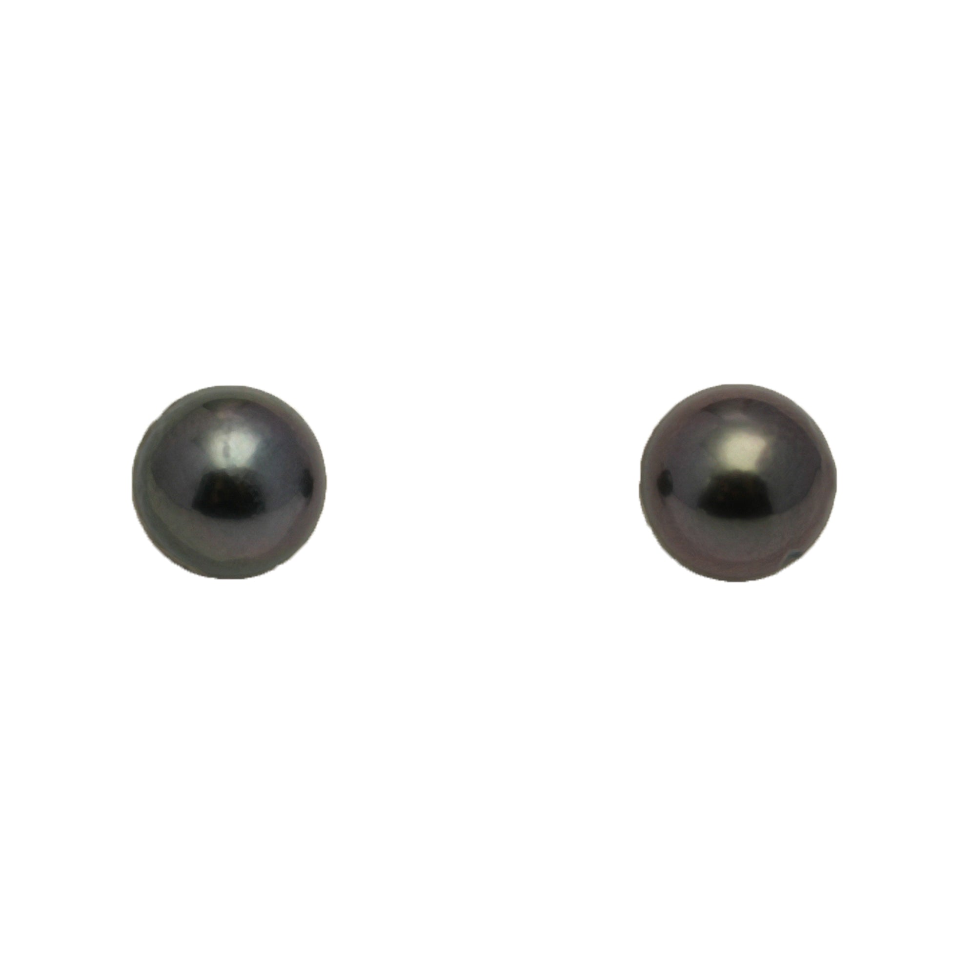 2pcs Dark 7.9mm - SR/NR AA Quality Tahitian Pearl Pair ER1897 LP1