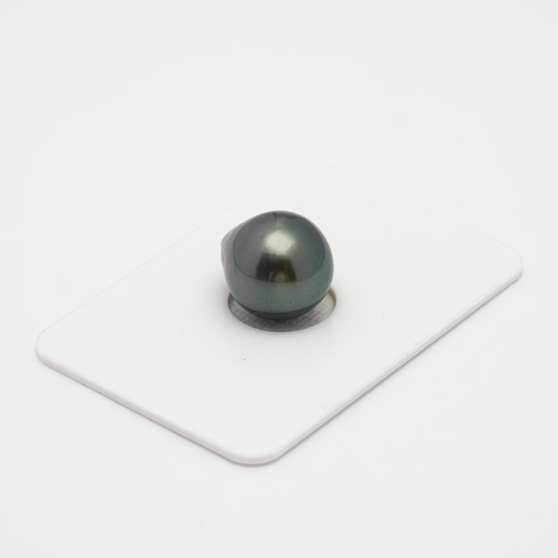 1pcs Green 12.5mm - DROP AAA Quality Tahitian Pearl Single LP1963 A101