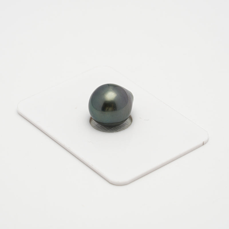 1pcs Green 12.5mm - DROP AAA Quality Tahitian Pearl Single LP1963 A101