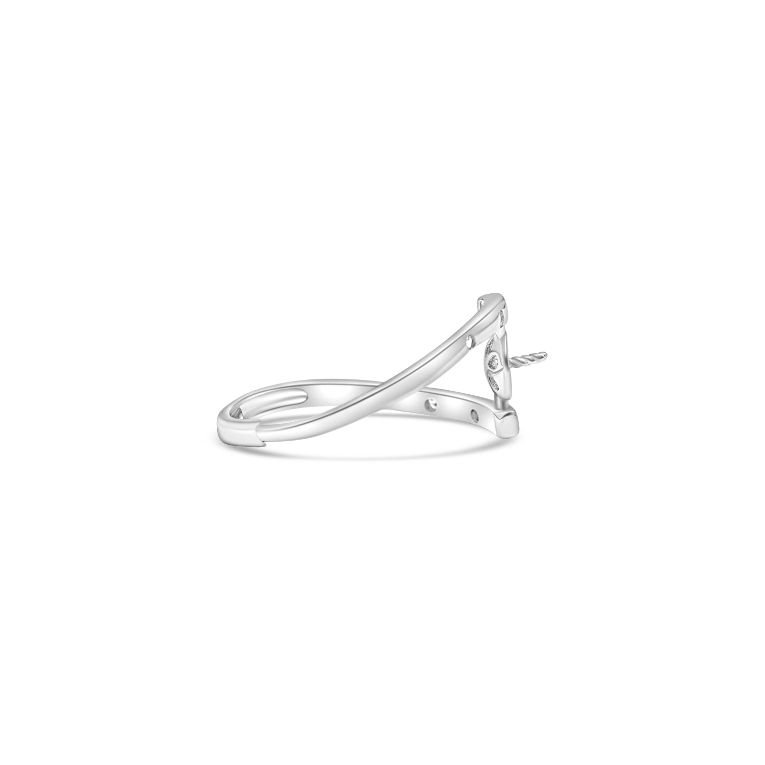 Adjustable Ring 925 Silver for pearl SC388