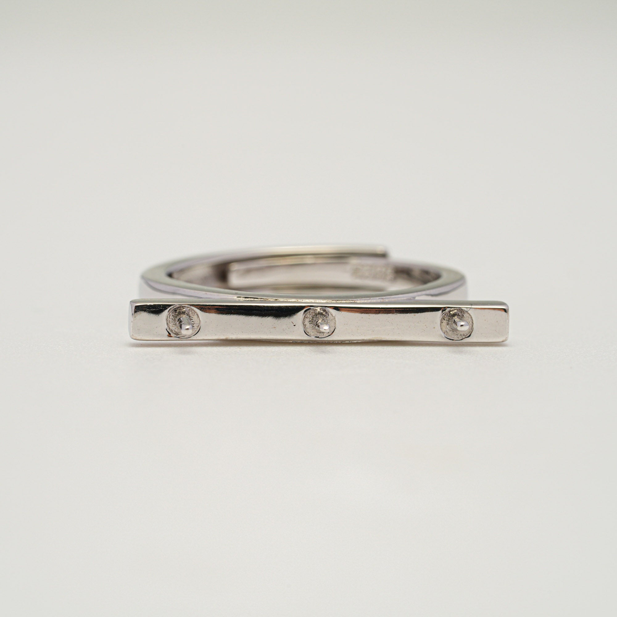 Adjustable Ring 925 Silver for pearl SC579