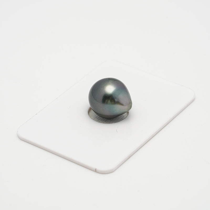 1pcs Green 12.5mm - DROP AAA Quality Tahitian Pearl Single LP1963 A101