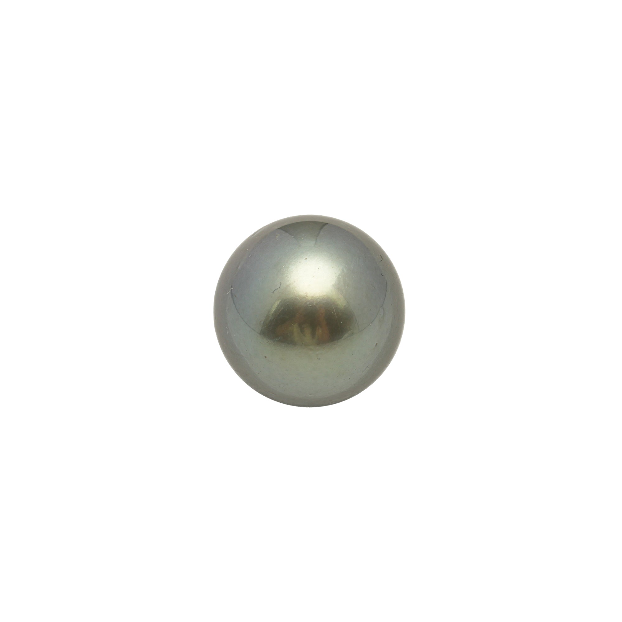 1pcs "Mid Luster" Silver Gray 15.4mm - RSR AAA/AA Quality Tahitian Pearl Single LP2511 CMP11