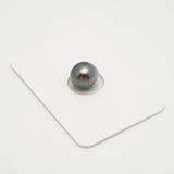 1pcs "High Luster" Green Cherry 9.2mm - DROP TOP/AAA Quality Tahitian Pearl Single LP2025 OR7