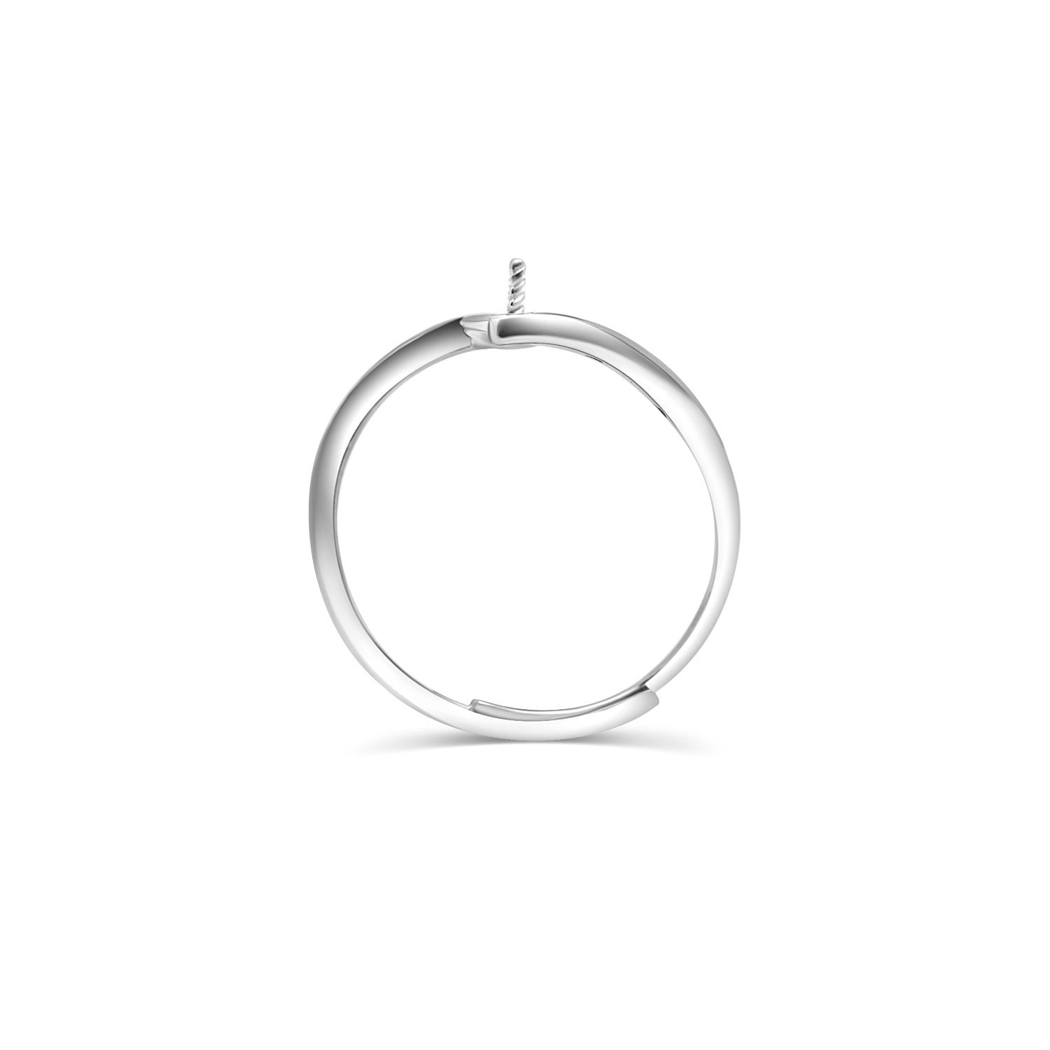 Adjustable Ring 925 Silver for pearl SC388