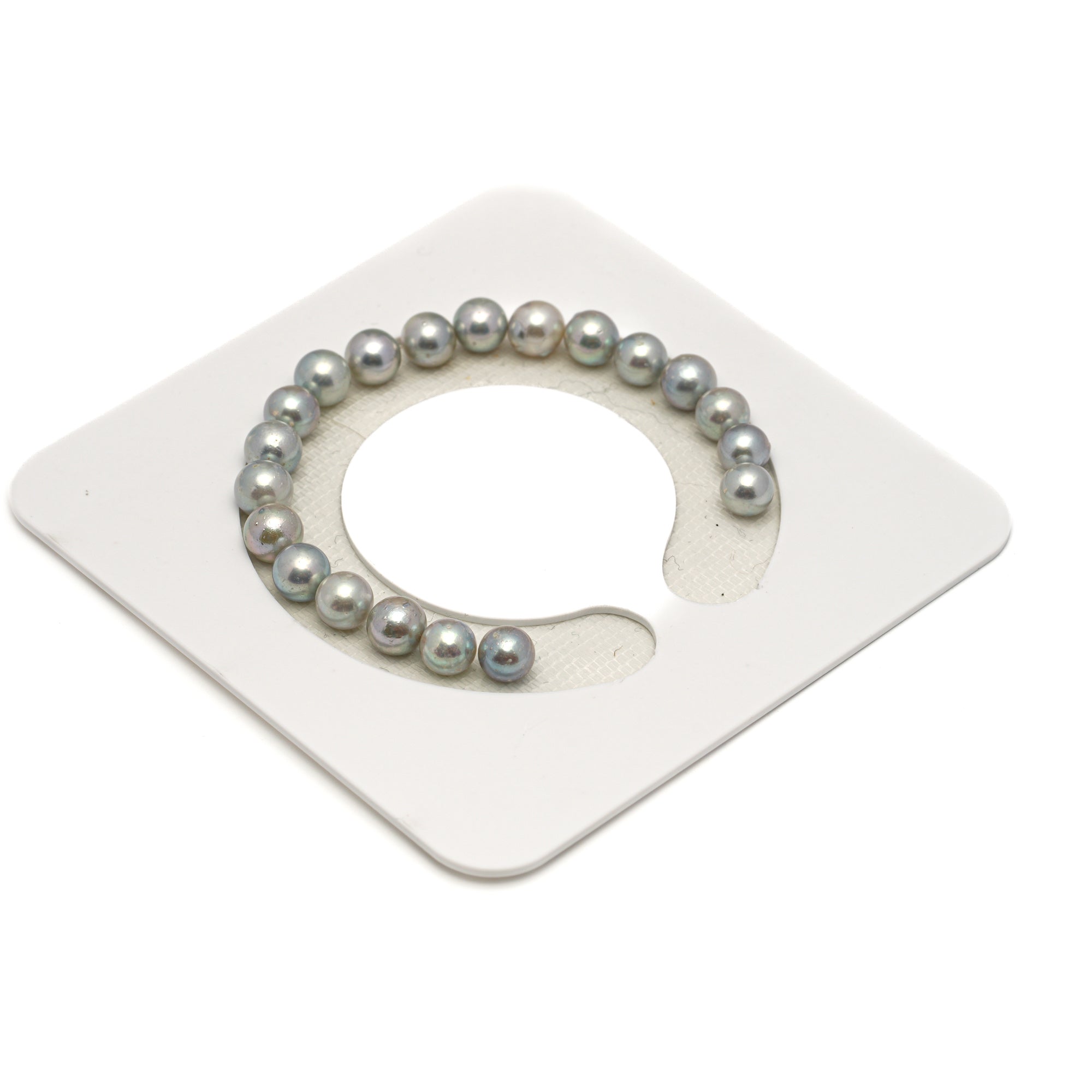 20pcs Akoya Pearl Light Mix 7.1-7.7mm - SB/NR AA/A Quality Bracelet AKBR2425 CMA1