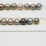 48pcs Multicolor 8-10mm - SB AAA/AA Quality Tahitian Pearl Necklace NL1530 A101