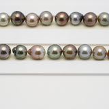 48pcs Multicolor 8-10mm - SB AAA/AA Quality Tahitian Pearl Necklace NL1530 A101