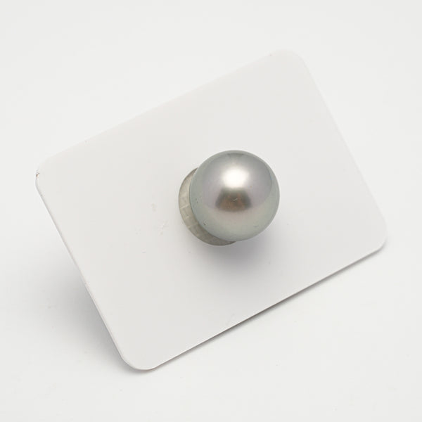 1pcs Silver Gray 13.2mm - RSR AAA/AA Quality Tahitian Pearl Single LP2092 THMIX1