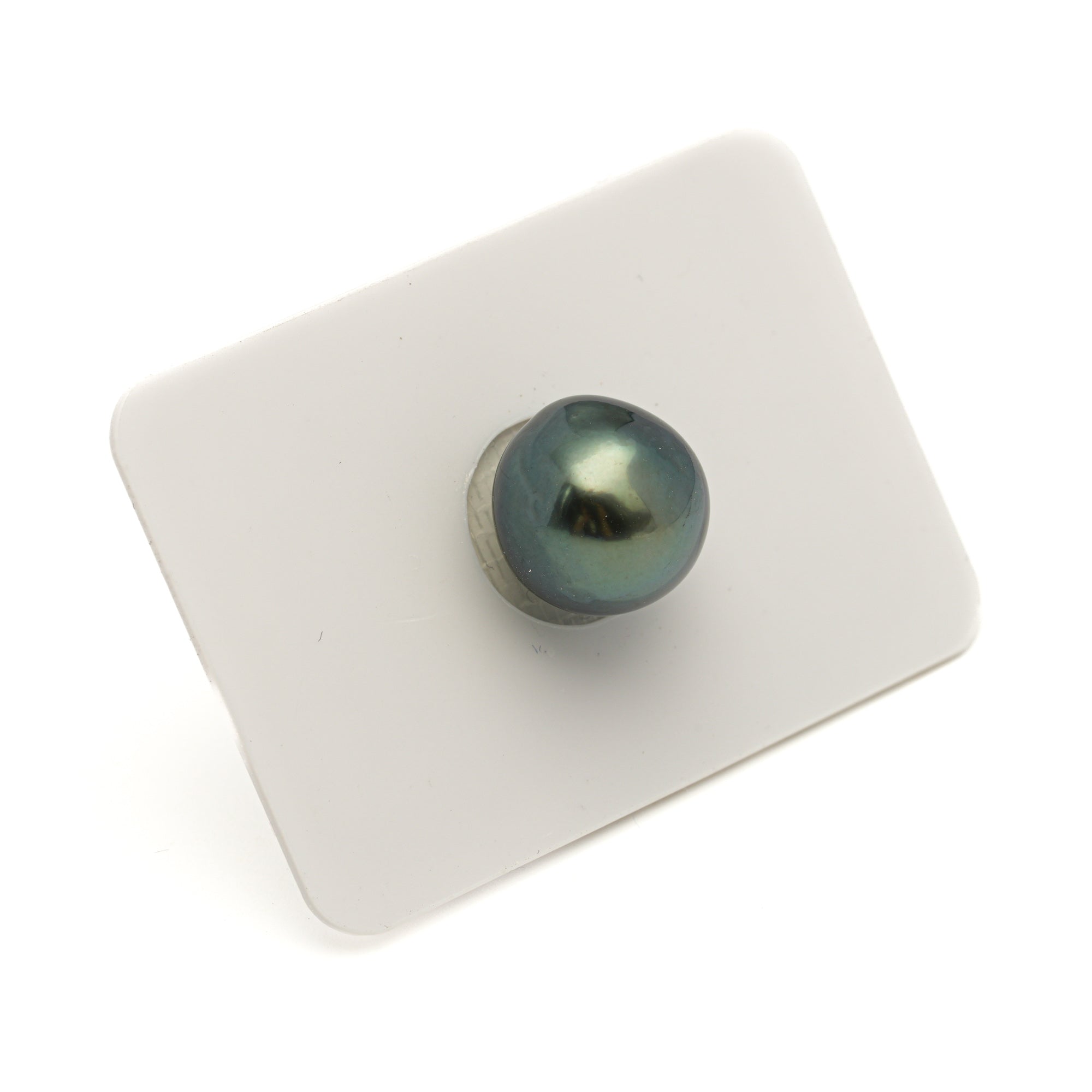 1pcs "Mid Luster" Blue Green 12.3mm - BQ AAA Quality Tahitian Pearl Single LP2520 LP2