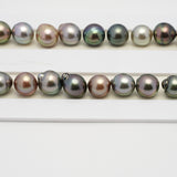 48pcs Multicolor 8-10mm - SB AAA/AA Quality Tahitian Pearl Necklace NL1530 A101