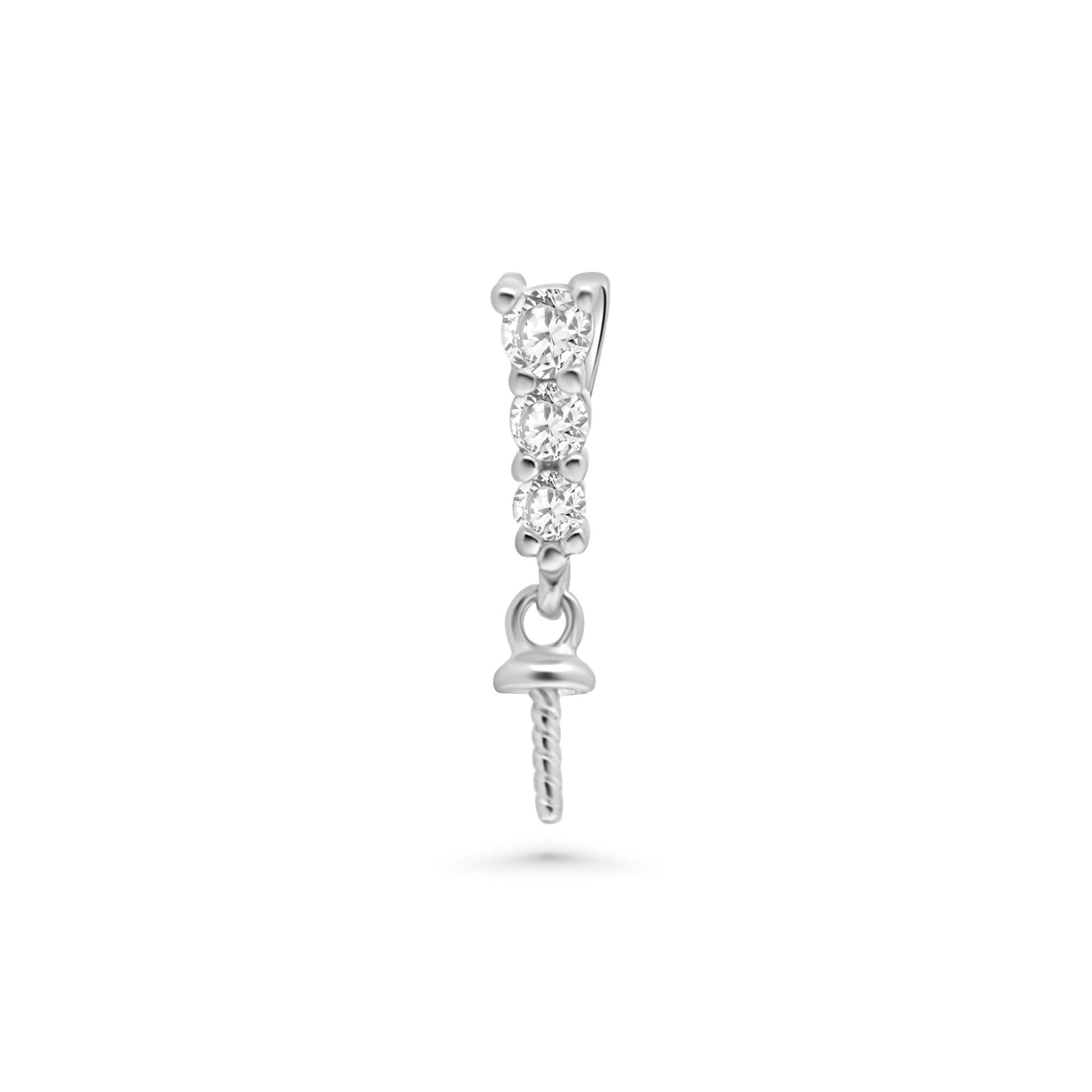 Pendant Clasp 925 Silver for Pearl SC499/SC499G