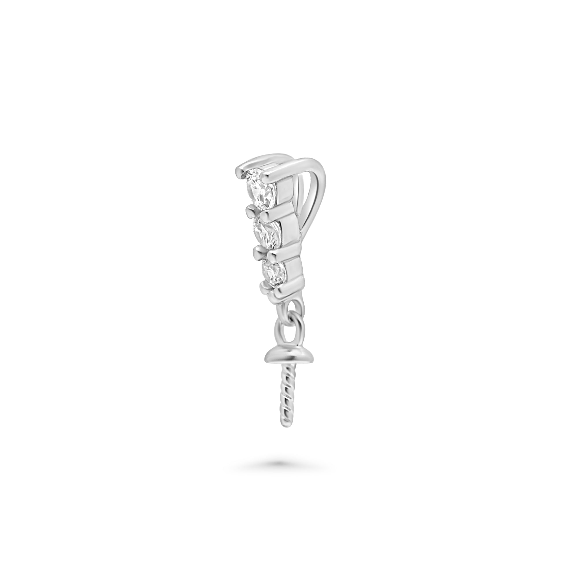 Pendant Clasp 925 Silver for Pearl SC499/SC499G