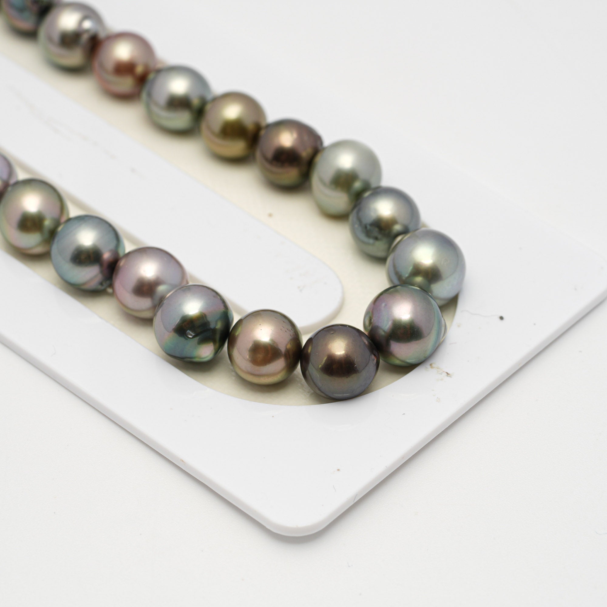 48pcs Multicolor 8-10mm - SB AAA/AA Quality Tahitian Pearl Necklace NL1530 A101