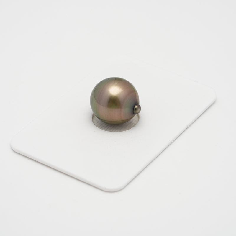 1pcs Yellow Green 12.2mm - SB AAA Quality Tahitian Pearl Single LP1871 THMIX2.6