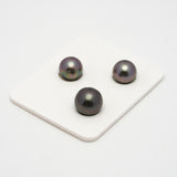 3pcs Cherry Mix 10.2-11.6mm - SR AAA Quality Tahitian Pearl Trio Set ER1462