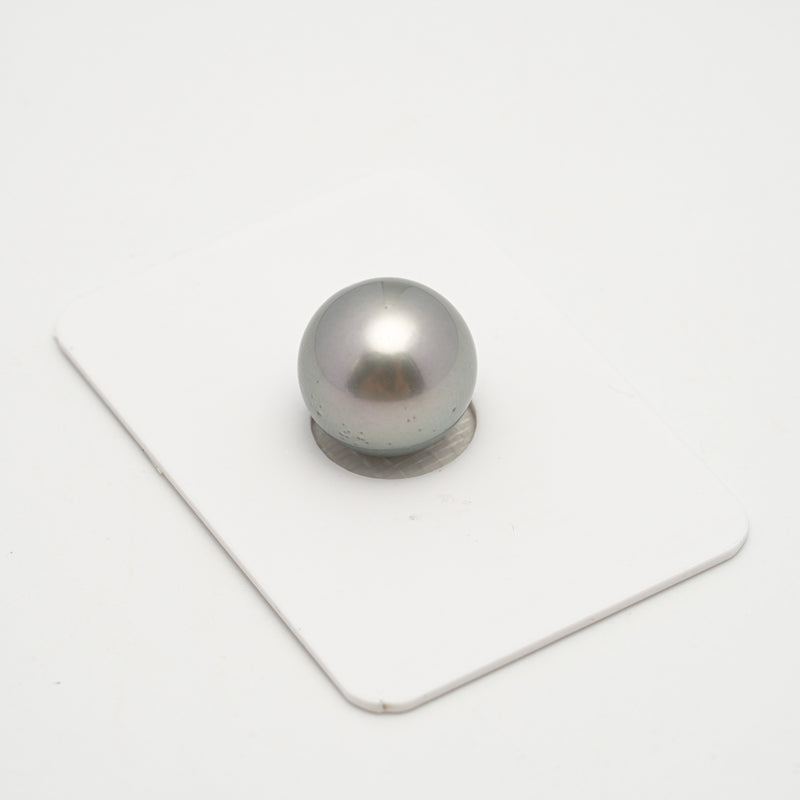 1pcs Silver Gray 13.2mm - RSR AAA/AA Quality Tahitian Pearl Single LP2092 THMIX1