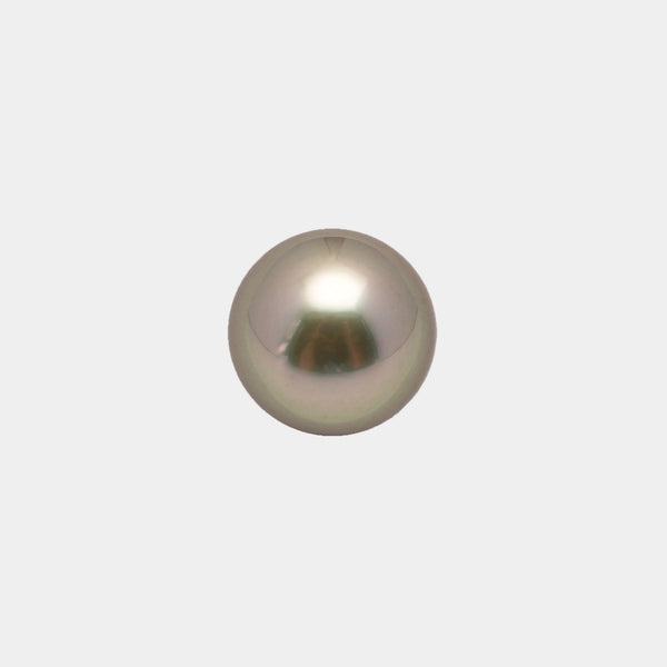 1pcs "High Luster" Light Brown 11.7mm - SB AAA Quality Tahitian Pearl Single LP2112 OR10