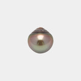 1pcs "High Luster" Light Cherry 9.5mm - CL AAA/AA Quality Tahitian Pearl Single LP2132 HL3