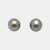 2pcs Gray 12mm - SR AAA Quality Tahitian Pearl Pair ER1550 A101