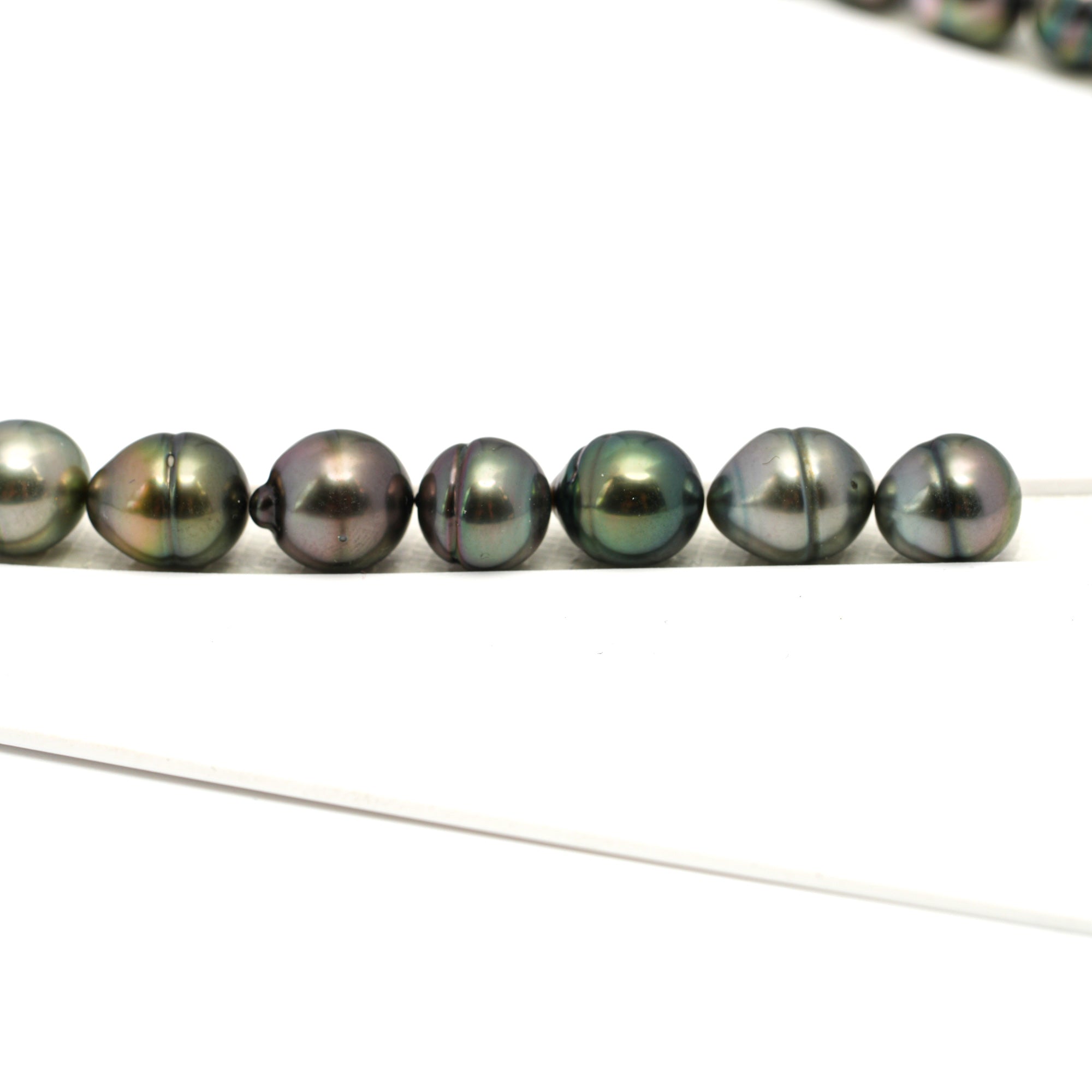 36pcs Multicolor 8-10mm - CL AAA Quality Tahitian Pearl Necklace NL1648